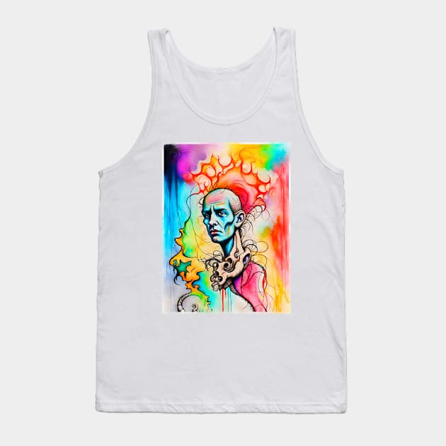 His Mind Was Blown Tank Top by cannibaljp